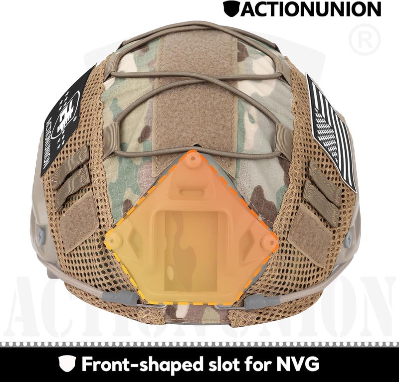 ACTIONUNION Tactical Airsoft Helmet Cover for PJ/BJ/MH Helmet - Image 4